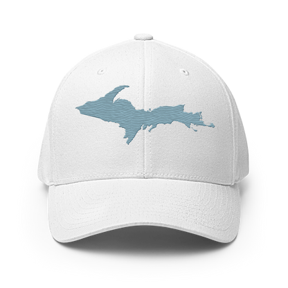 Upper Peninsula Fitted Baseball Cap | Opal Blue