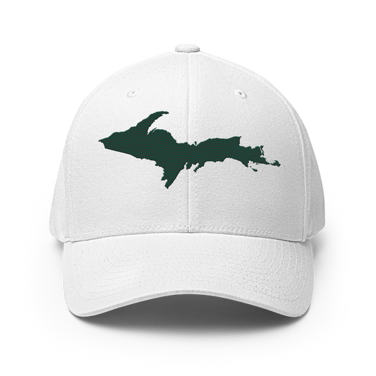 Upper Peninsula Fitted Baseball Cap | Laconic Green