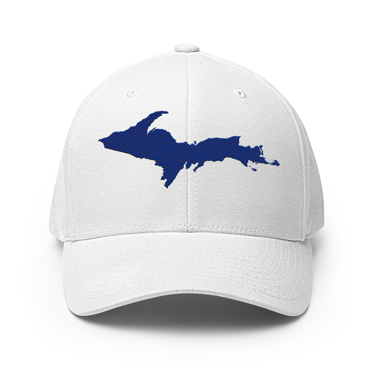 Upper Peninsula Fitted Baseball Cap | Bourbon Blue