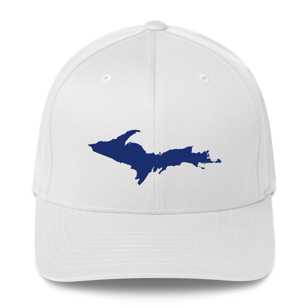 Upper Peninsula Fitted Baseball Cap | Bourbon Blue