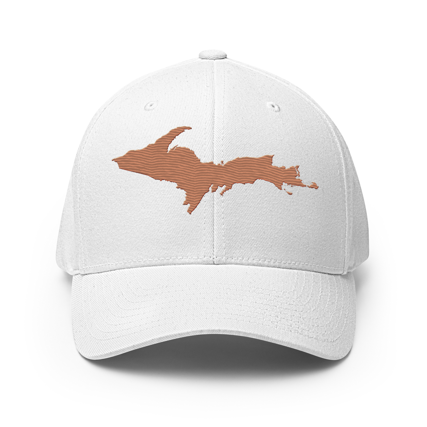 Upper Peninsula Fitted Baseball Cap | Copper