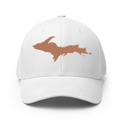 Upper Peninsula Fitted Baseball Cap | Copper