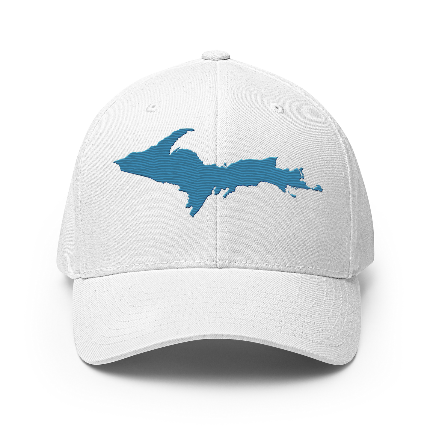 Upper Peninsula Fitted Baseball Cap | Traverse Blue