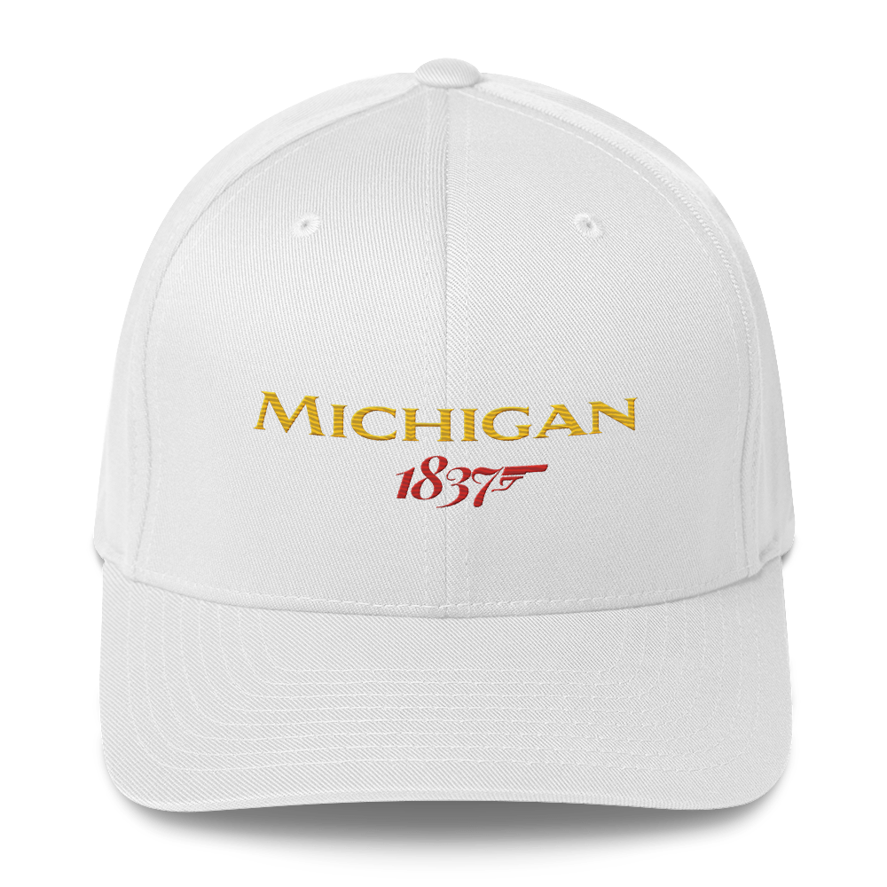 'Michigan 1837' Fitted Baseball Cap | British Spy Parody