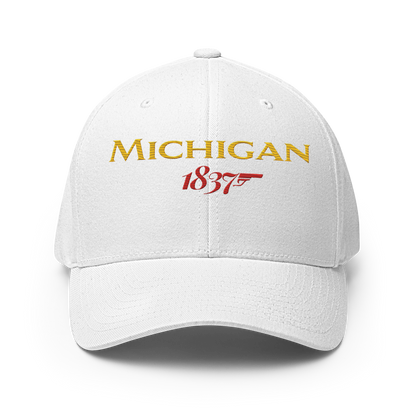 'Michigan 1837' Fitted Baseball Cap | British Spy Parody