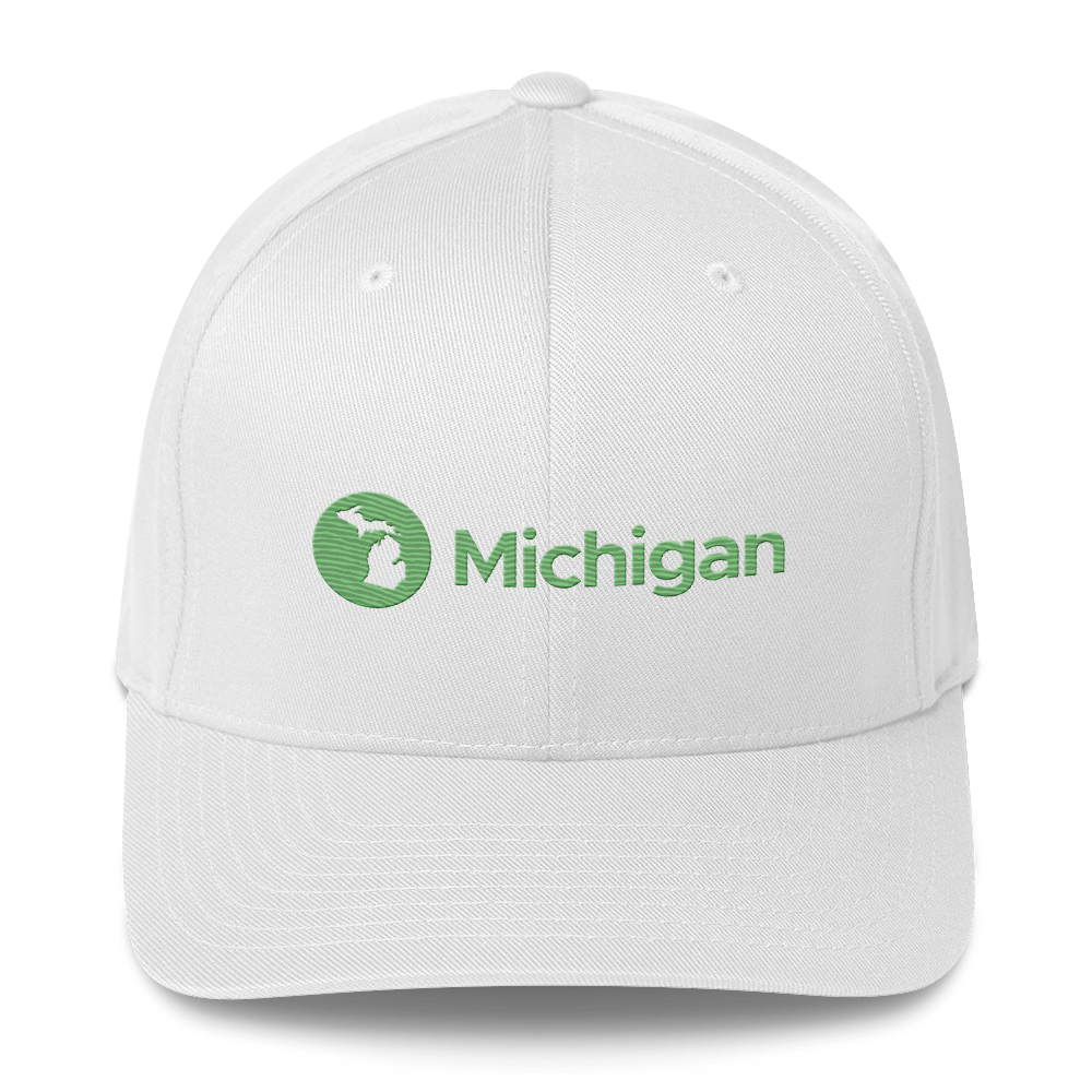 'Michigan' Fitted Baseball Cap | Music Streaming Parody