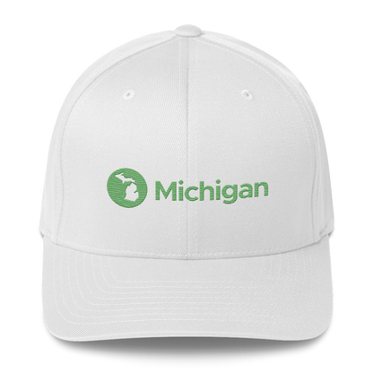 'Michigan' Fitted Baseball Cap | Music Streaming Parody