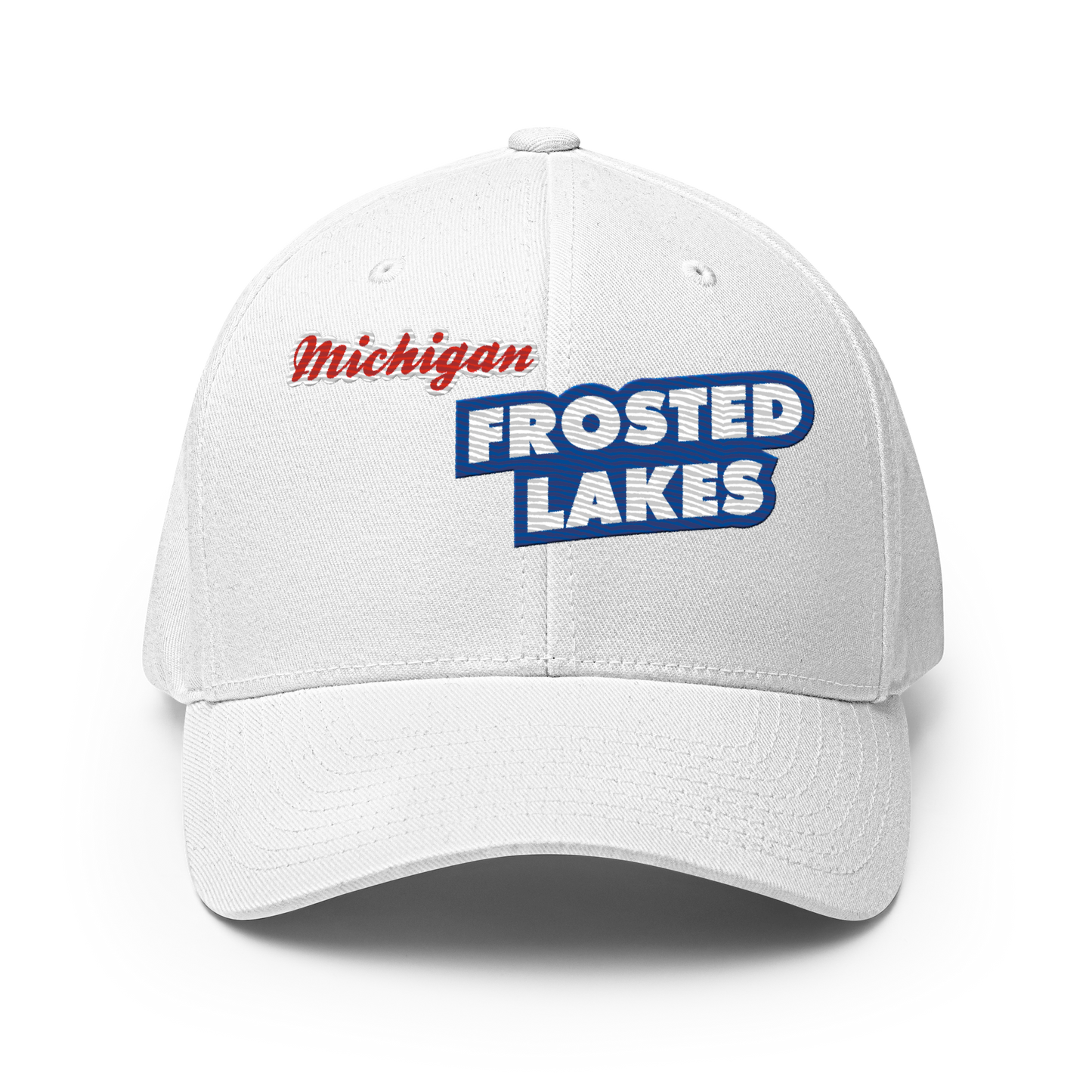 'Michigan Frosted Lakes' Fitted Baseball Cap | Cereal Parody