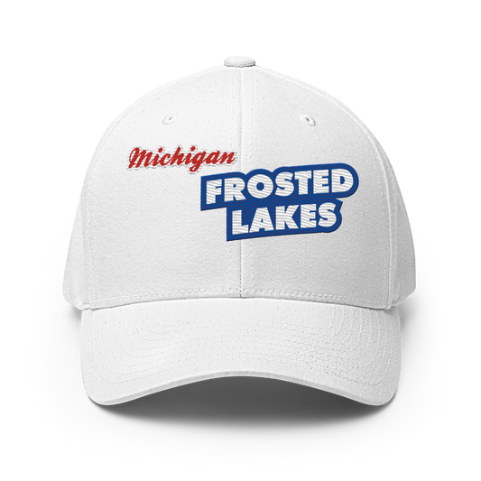 'Michigan Frosted Lakes' Fitted Baseball Cap | Cereal Parody