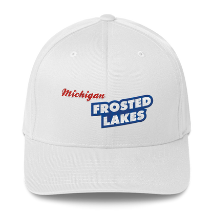 'Michigan Frosted Lakes' Fitted Baseball Cap | Cereal Parody