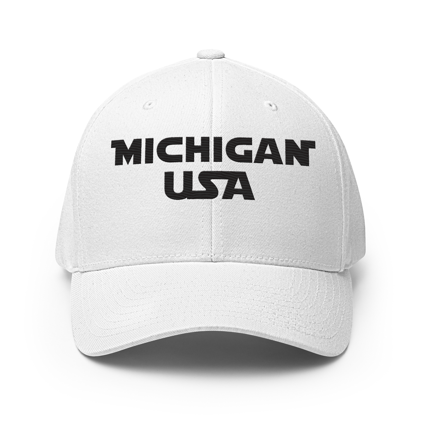 'Michigan USA' Fitted Baseball Cap | Epic Sci-Fi Parody