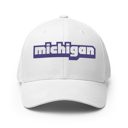 'Michigan' Fitted Baseball Cap | Livestreaming Parody
