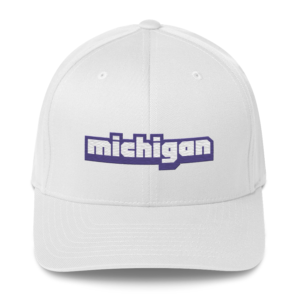 'Michigan' Fitted Baseball Cap | Livestreaming Parody