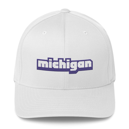 'Michigan' Fitted Baseball Cap | Livestreaming Parody