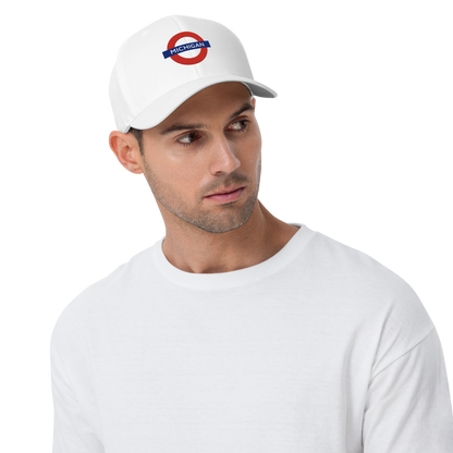 'Michigan' Fitted Baseball Cap | London Tube Parody