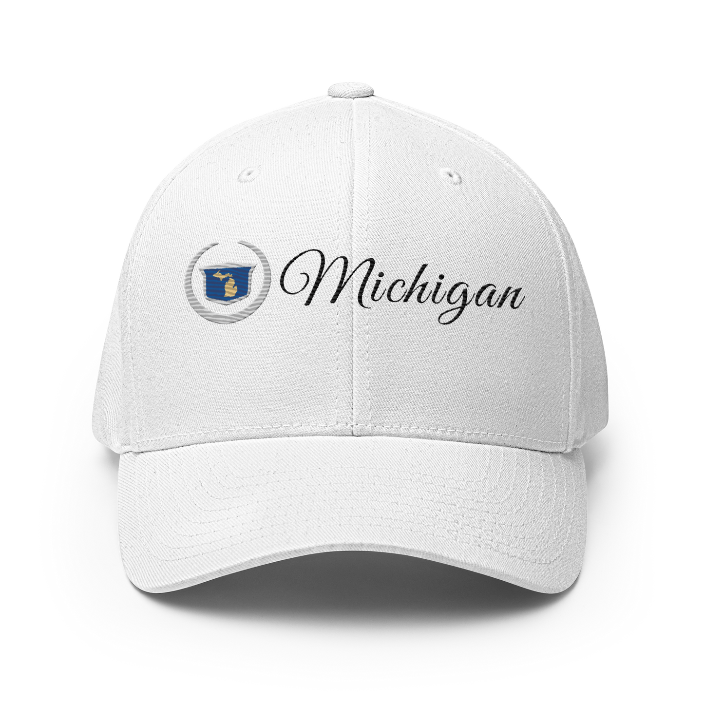 'Michigan' Fitted Baseball Cap | Luxury Auto Parody