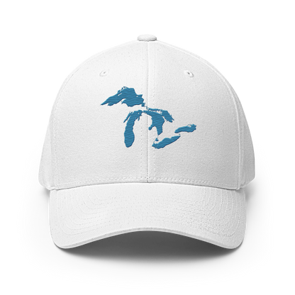 Great Lakes Fitted Baseball Cap | Traverse Blue