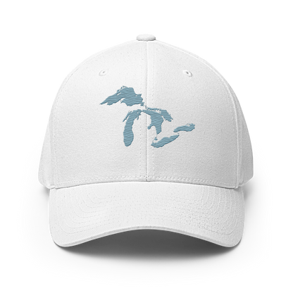 Great Lakes Fitted Baseball Cap | Opal Blue