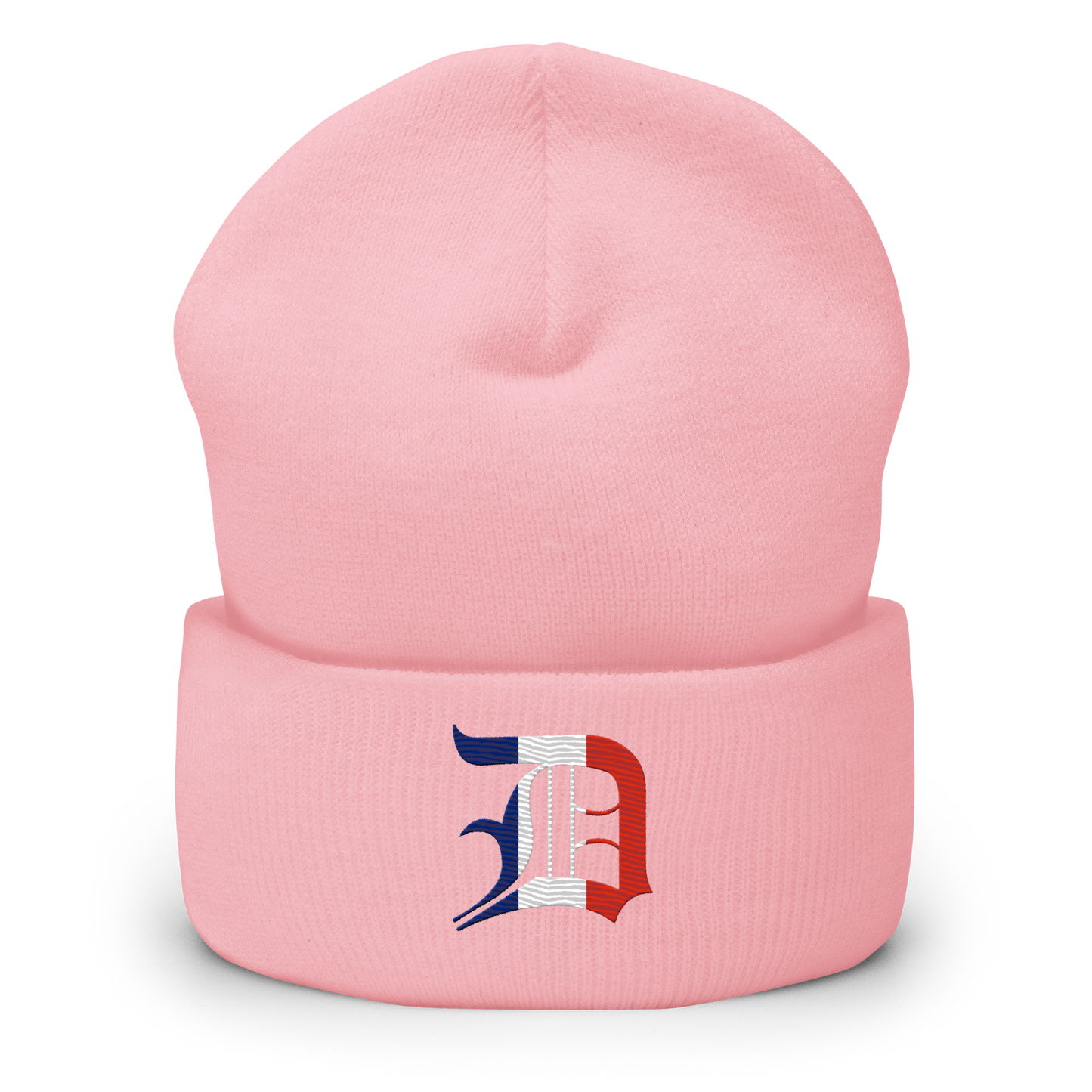 Detroit 'Old English D' Cuffed Beanie (French Edition)