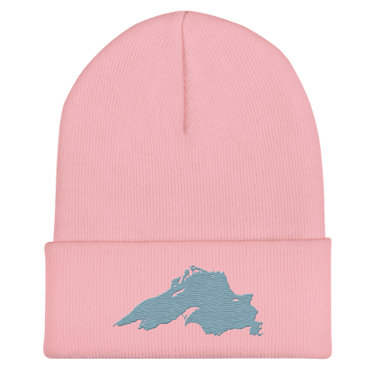 Lake Superior Cuffed Beanie | Opal Blue