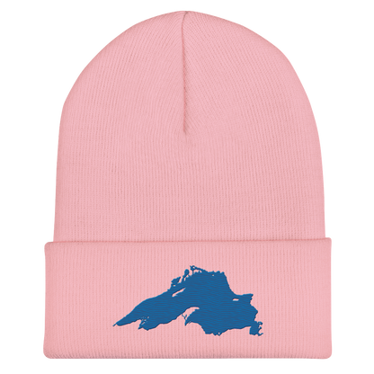 Lake Superior Cuffed Beanie | Azure