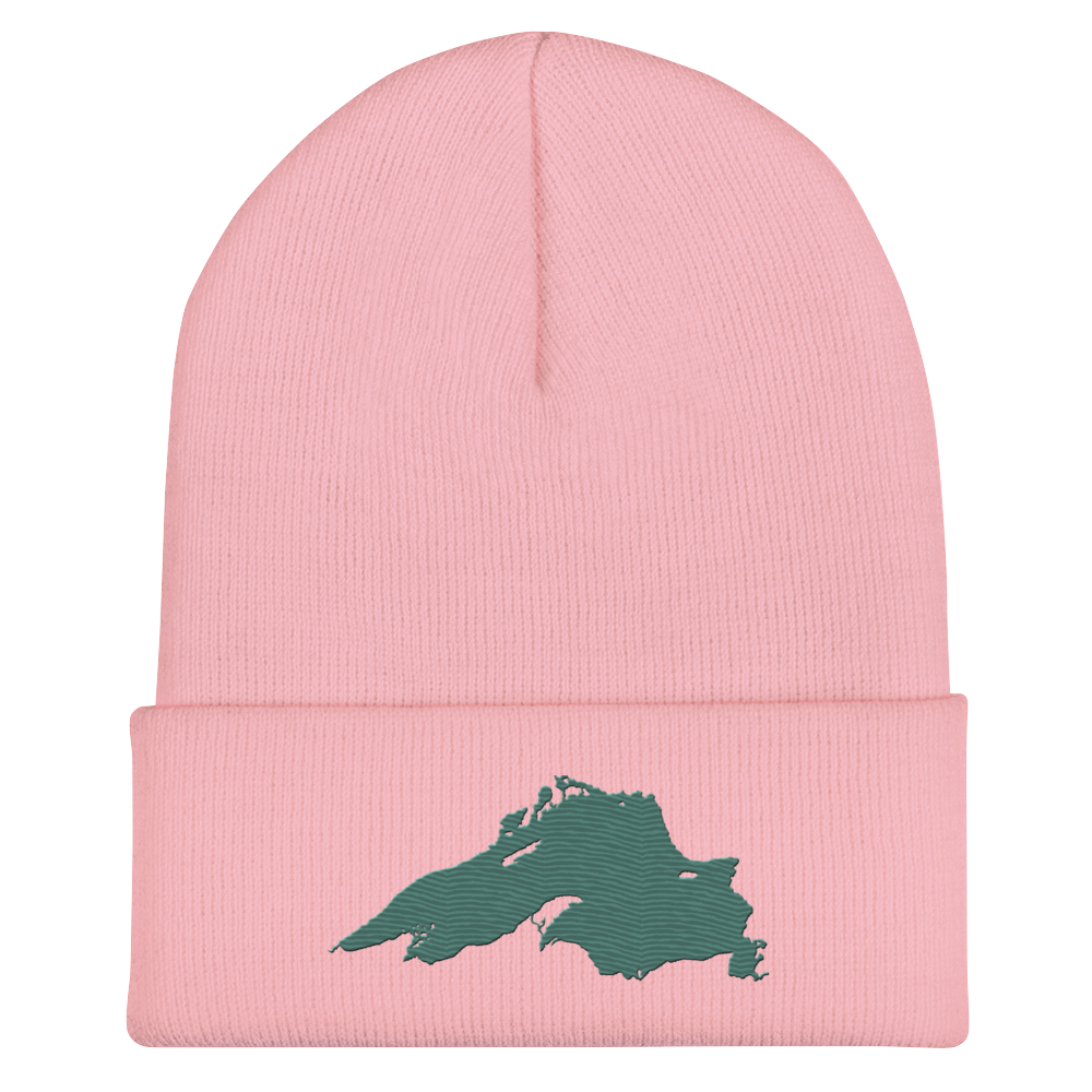 Lake Superior Cuffed Beanie | Copper Green