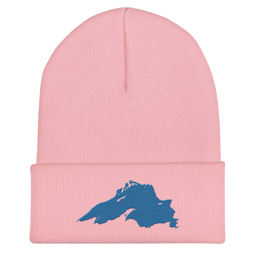 Lake Superior Cuffed Beanie | Superior Blue