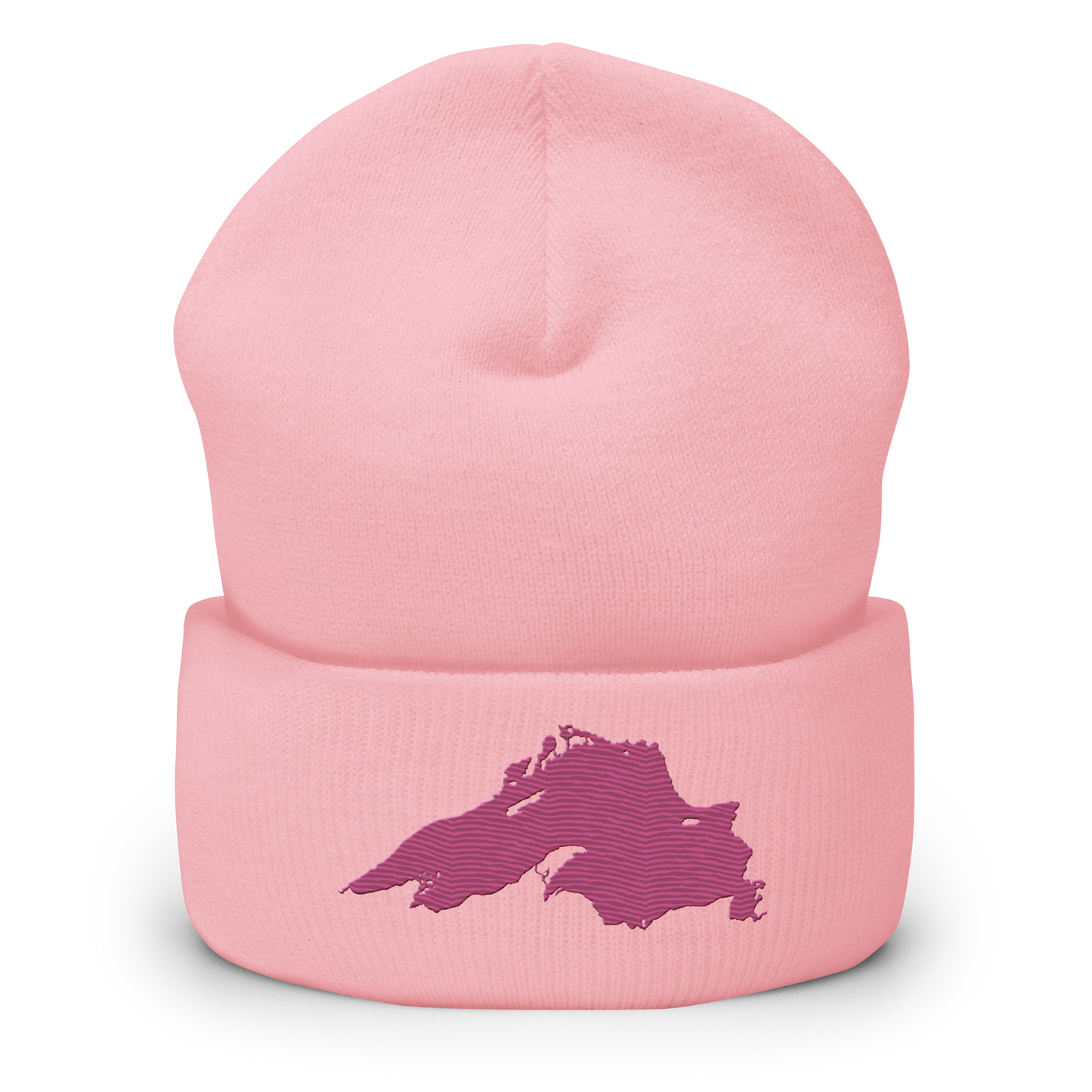 Lake Superior Cuffed Beanie | Apple Blossom Pink