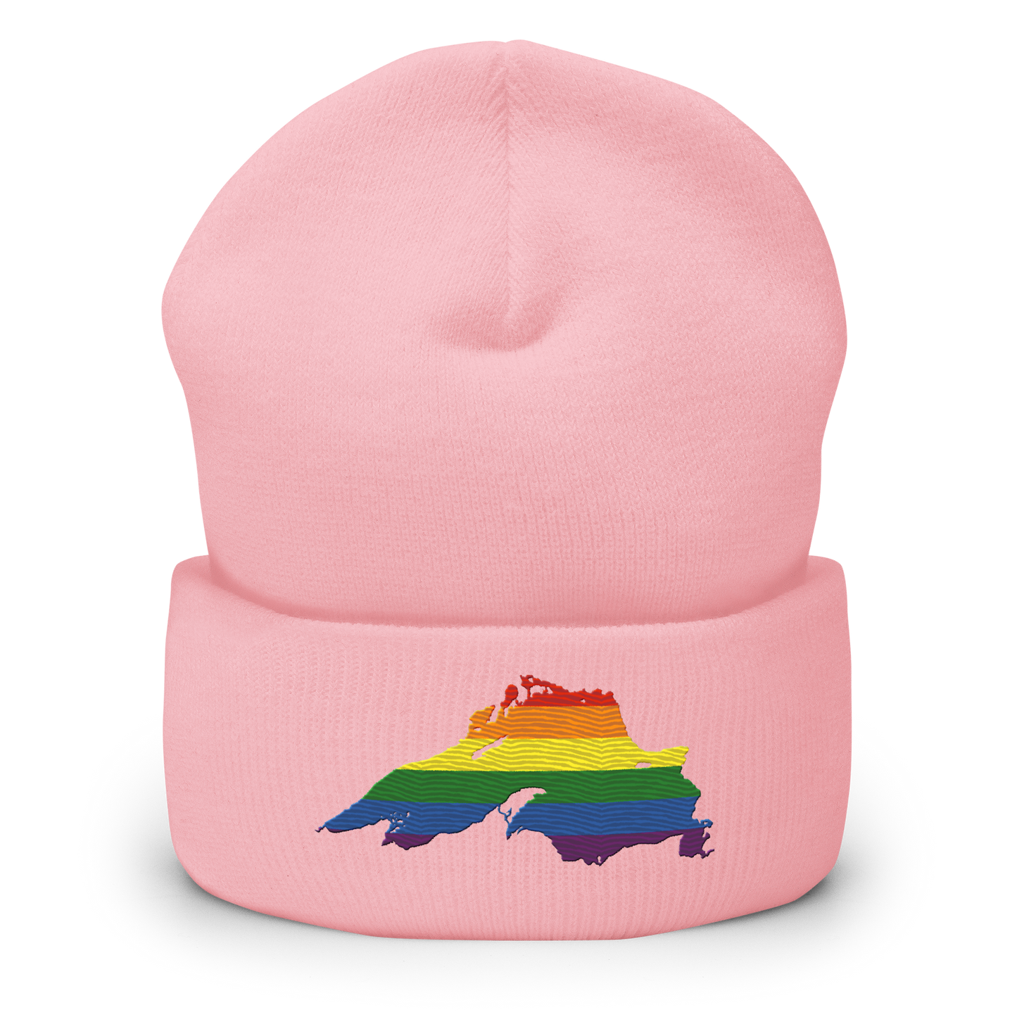 Lake Superior Cuffed Beanie | Rainbow Pride Edition