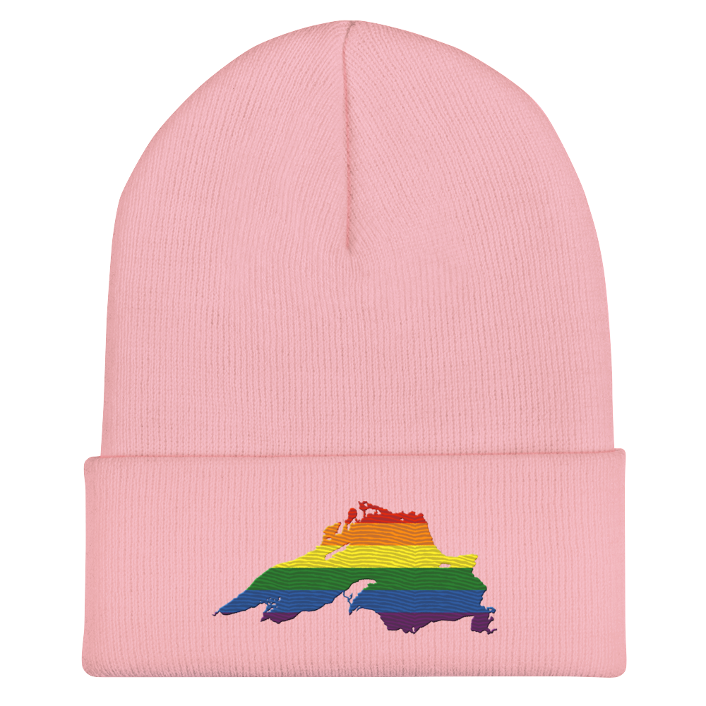 Lake Superior Cuffed Beanie | Rainbow Pride Edition