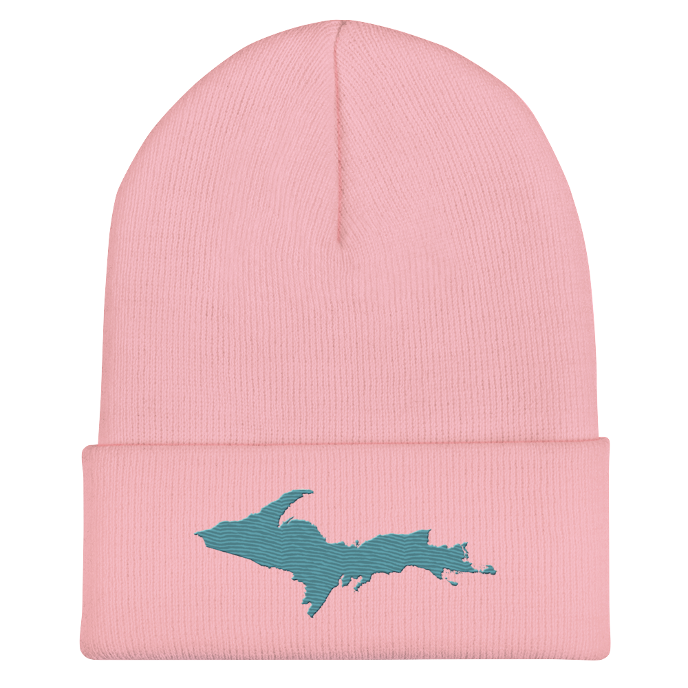 Upper Peninsula Cuffed Beanie | Huron Blue