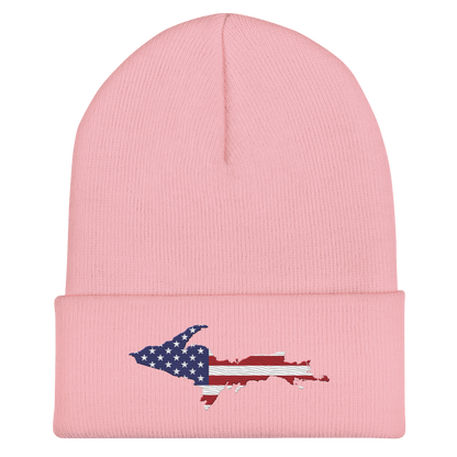 Upper Peninsula Cuffed Beanie | Patriotic Edition