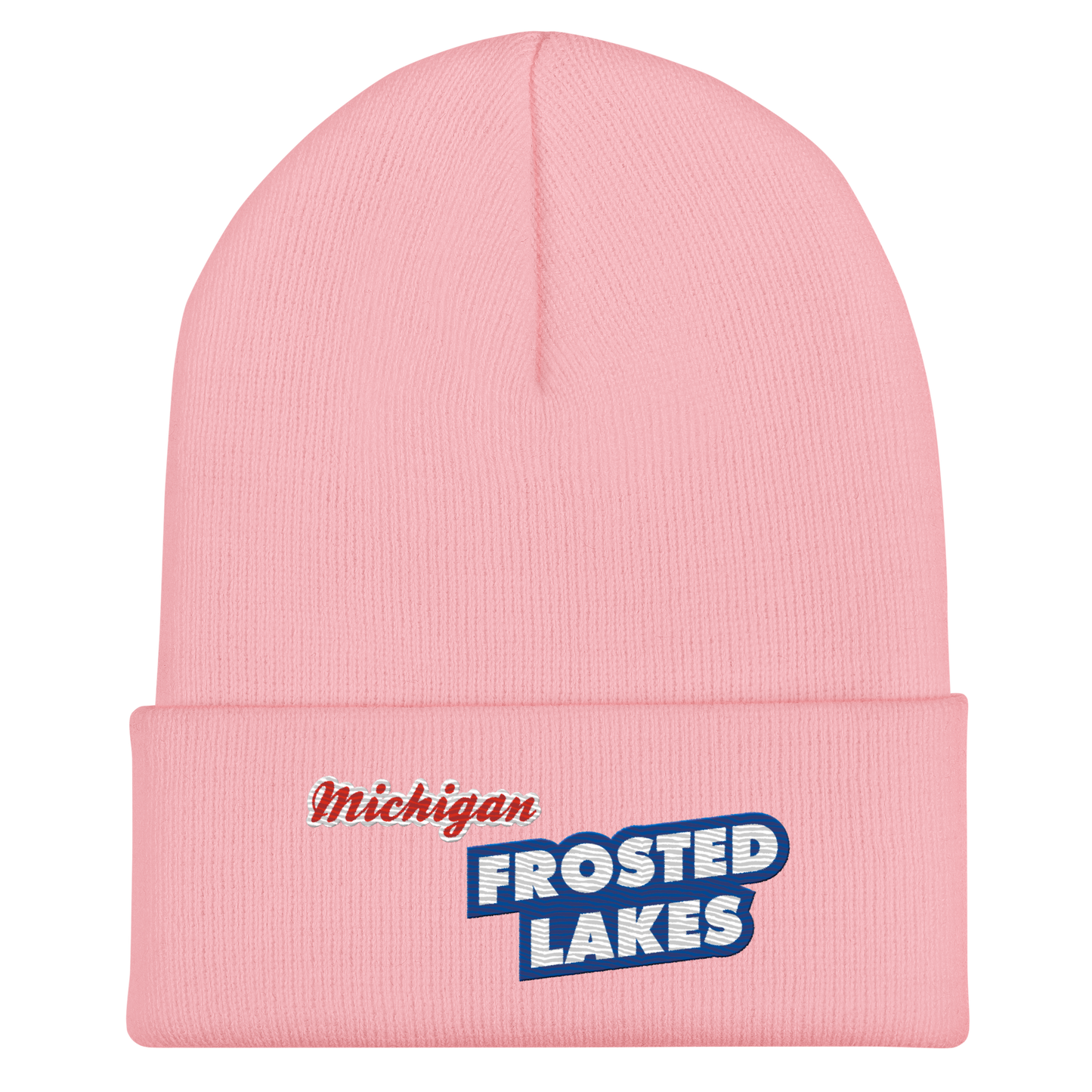 'Michigan Frosted Lakes' Cuffed Beanie | Cereal Parody