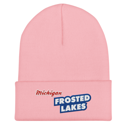 'Michigan Frosted Lakes' Cuffed Beanie | Cereal Parody