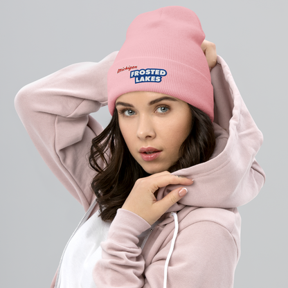 'Michigan Frosted Lakes' Cuffed Beanie | Cereal Parody