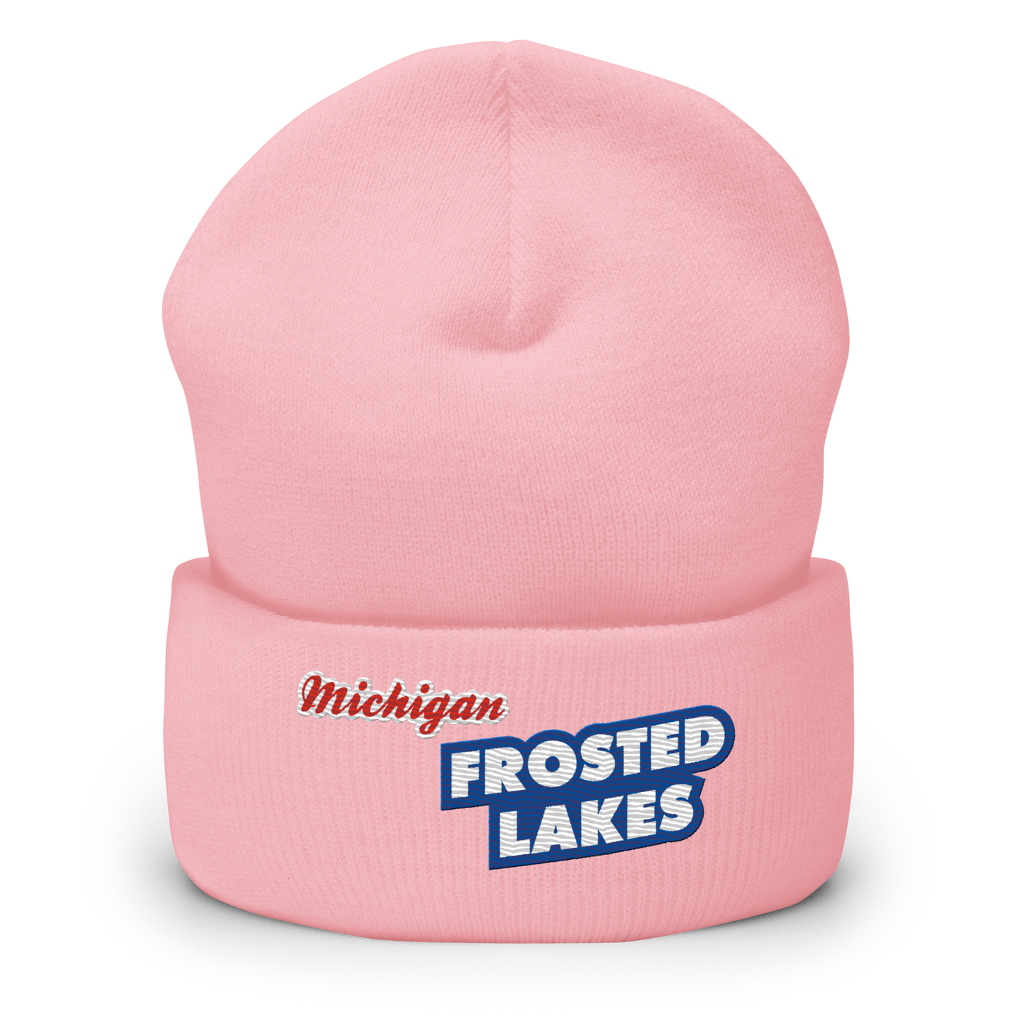 'Michigan Frosted Lakes' Cuffed Beanie | Cereal Parody