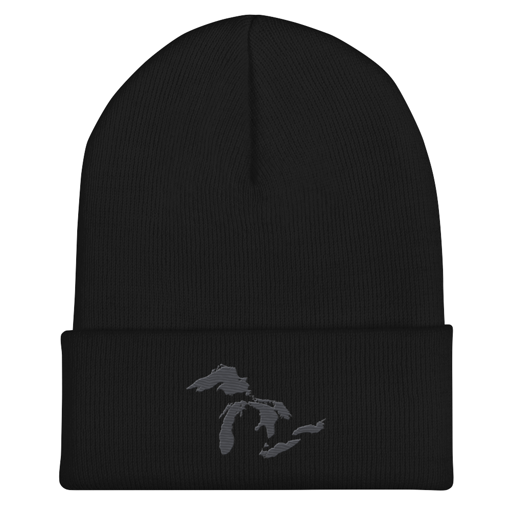 Great Lakes Cuffed Beanie (Iron Ore Grey)