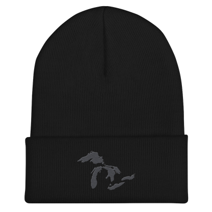 Great Lakes Cuffed Beanie (Iron Ore Grey)