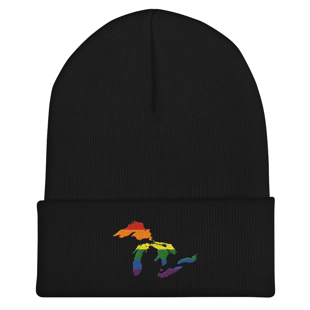 Great Lakes Cuffed Beanie (Rainbow Pride Edition)