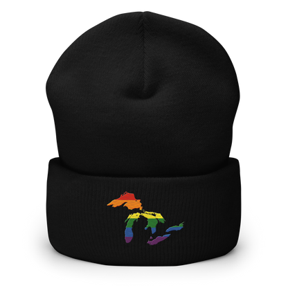 Great Lakes Cuffed Beanie (Rainbow Pride Edition)