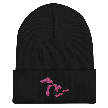 Great Lakes Cuffed Beanie (Apple Blossom Pink)