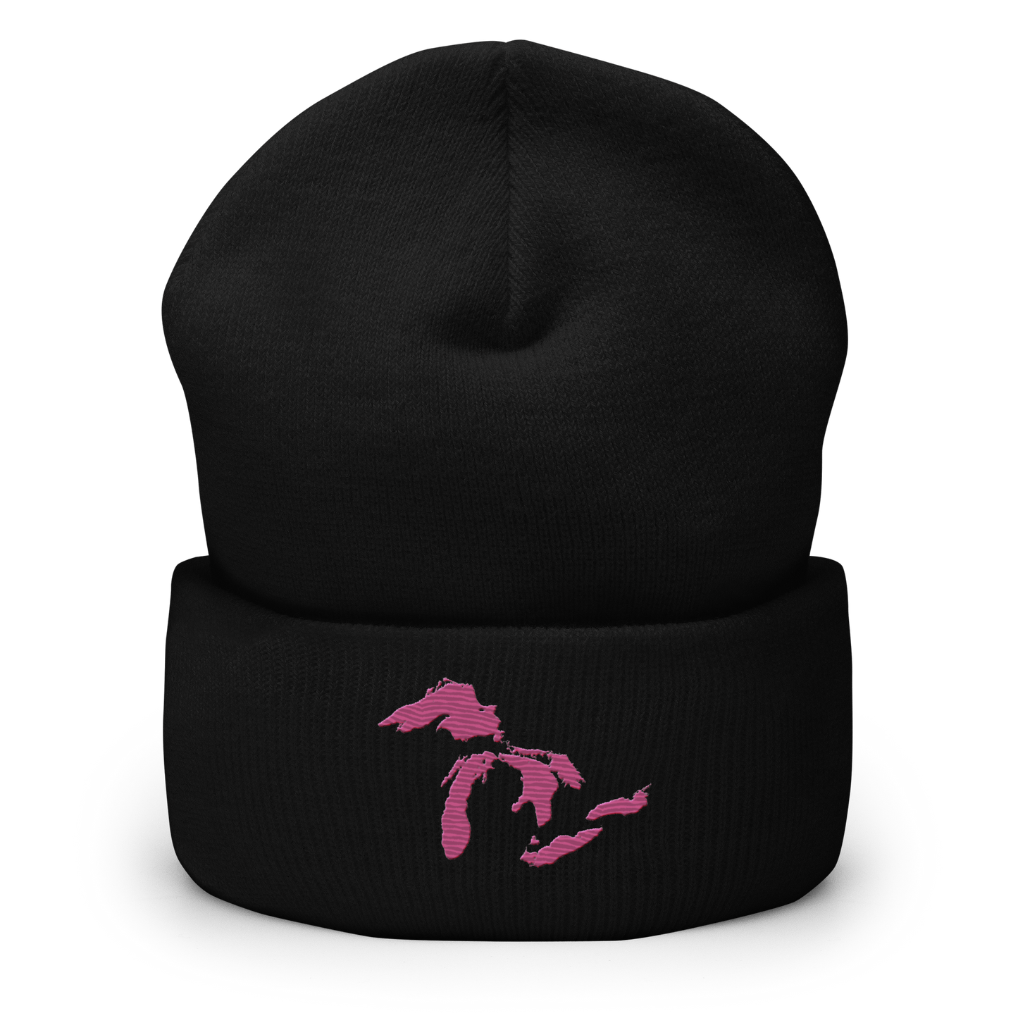 Great Lakes Cuffed Beanie (Apple Blossom Pink)