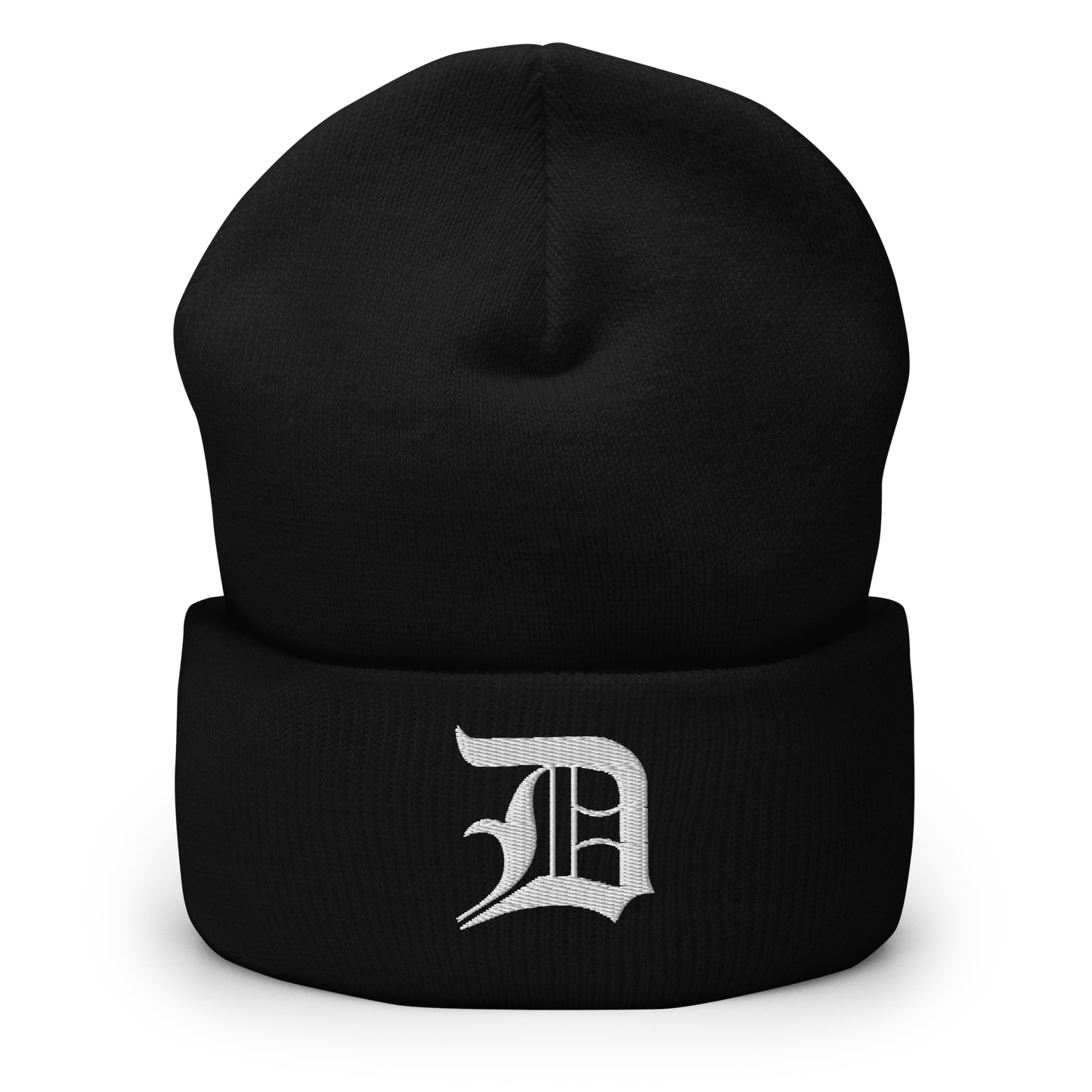 Detroit 'Old English D' Cuffed Beanie