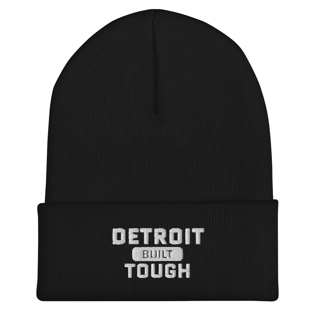 'Built Detroit Tough' Cuffed Beanie