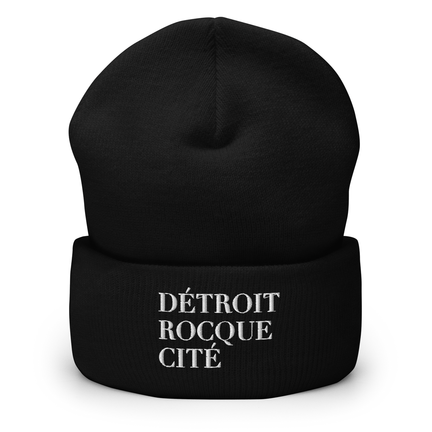 'Détroit Rocque Cité' Cuffed Beanie