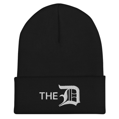 'The D' Cuffed Beanie (w/ Old English 'D')