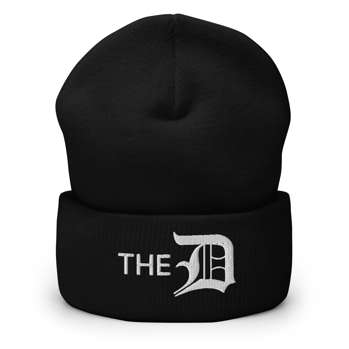 'The D' Cuffed Beanie (w/ Old English 'D')