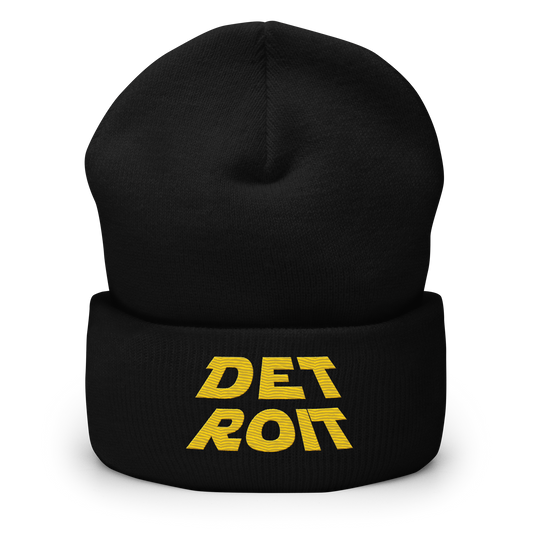 'Detroit' Cuffed Beanie (Epic SciFi Parody)