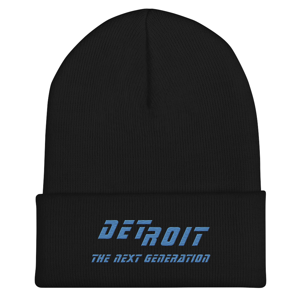 'Detroit The Next Generation' Cuffed Beanie