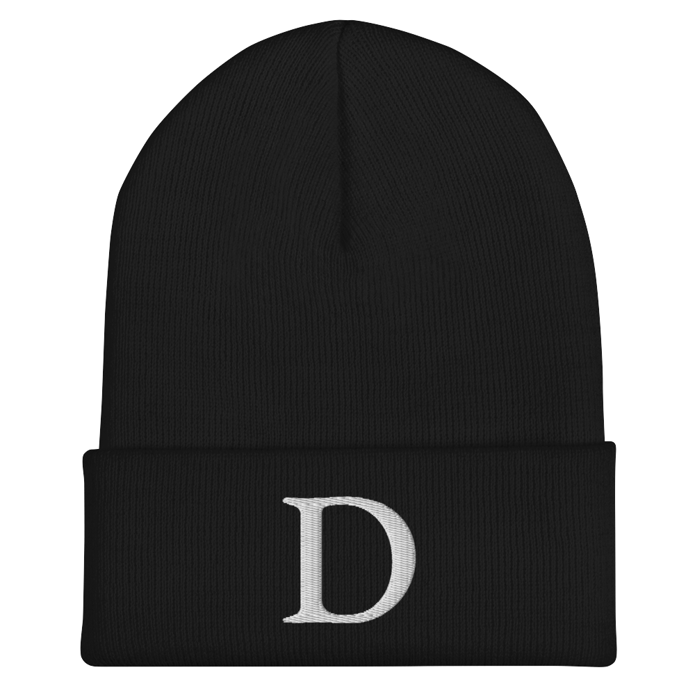 Detroit 'Old French D' Cuffed Beanie